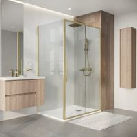 Товар: Душевое ограждение Niagara Nova NG-44-11ASG-A100SG-34 (110х100х195) прямоугольник,раздвижная,золото сатин,стекло прозрачное,2 места - фото 5 Душевое ограждение Niagara Nova NG-44-11ASG-A100SG-34 (110х100х195) прямоугольник,раздвижная,золото сатин,стекло прозрачное,2 места — фото 5, Прямоугольные душевые уголки