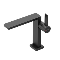 Смеситель для раковины SANCOS Linn, черный матовый, арт. арт-SC9019MB — фото 1, Смесители для раковины