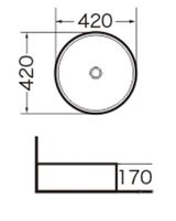 Товар: Раковина Grossman GR-3014 (420х420х170) белая,1 место - фото 3 Раковина Grossman GR-3014 (420х420х170) белая,1 место — фото 3, Раковины накладные