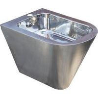 Биде подвесное из нержавеющей стали матовое, арт-13009.S — фото 1, Биде подвесные