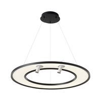 Светильник подвесной арт-CONTOUR SP50W LED BLACK — фото 1, Подвесные светильники