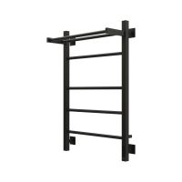 Полотенцесушитель электрический Grota Alto 530х800 черный Alto 530х800 RAL9005 EL — фото 4, Электрические полотенцесушители