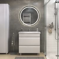 Тумба под раковину VIGO Holly 80 напольная белый арт-041 — фото 6, Тумбы под раковину