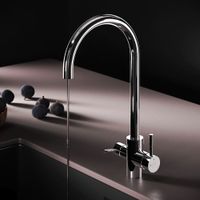 F85B07700 X-Joy S, смеситель для кухни с С-изливом с каналом для питьевой воды, хром — фото 1, Смесители для кухни