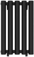Отопительный радиатор Сунержа Кумир-0 500х330 5 секций Матовый чёрный арт-31-0340-5005 — фото 5, Радиаторы отопления