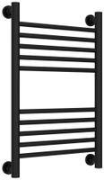 Полотенцесушитель водяной Сунержа Богема+ прямая 600х400 Матовый чёрный арт-31-0220-6040 — фото 4, Водяные полотенцесушители