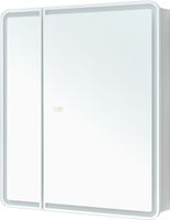 Зеркальный шкаф Aquanet Оптима 70 LED антипар 00353798 — фото 8, Зеркальные шкафы в ванную