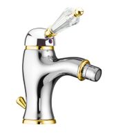 Смеситель для биде Fiore IMPERIAL-SKY (SWAROVSKI®) 82CO5321, хром/золото — фото 1, Смесители для биде