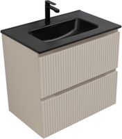 Тумба под раковину Aquanet Джейн (Flat) 70 бежевый арт-00343976 — фото 3, Тумбы под раковину