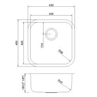 Товар: Кухонная мойка Reflexion Iseo RX2250GD брашированное золото - фото 381 Кухонная мойка Reflexion Iseo RX2250GD брашированное золото — фото 381, Кухонные мойки