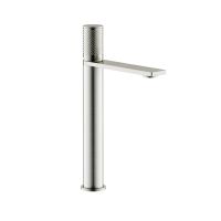 Смеситель для раковины высокий SANCOS Nexus, брашированный никель, PVD покрытие, арт. арт-SC9012BN — фото 1, Смесители для раковины