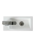 Товар: Orange Раковина подвесная санфарфор (чаша справа), белый арт-B05-365RW - фото 6 Orange Раковина подвесная санфарфор (чаша справа), белый арт-B05-365RW — фото 6, Раковины подвесные