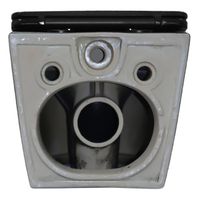 Унитаз подвесной Azario VELA 360х480х360 безободковый, система смыва "Торнадо", с быстросъемным сиденьем "Микролифт", черный матовый арт-AZ-2480MB — фото 12, Подвесные унитазы