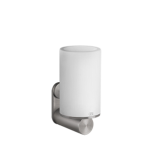 Товар: Стакан, Gessi, 316, одинарный, с держателем, ширина, мм-75, глубина, мм-107.5, высота, мм-154, настенный, материал стакана-композит неолит белый, материал держателя-металл, цвет-Steel Brushed арт-54707.239 - фото 1 Стакан, Gessi, 316, одинарный, с держателем, ширина, мм-75, глубина, мм-107.5, высота, мм-154, настенный, материал стакана-композит неолит белый, материал держателя-металл, цвет-Steel Brushed арт-54707.239 — фото 1, Стаканы для зубных щеток
