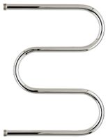 Полотенцесушитель водяной Стилье М-образный 600х500 резьба-сгон 1" Без покрытия арт-00004-6050 — фото 1, Водяные полотенцесушители