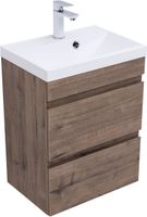 Товар: Тумба под раковину Aquanet Нота New 50 дуб веллингтон табак 00334190 - фото 3 Тумба под раковину Aquanet Нота New 50 дуб веллингтон табак 00334190 — фото 3, Тумбы под раковину