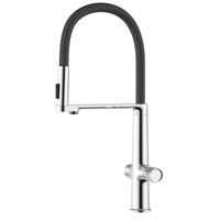 Смеситель для кухонной мойки Azario ADVANTAGE гибкий излив, керамический картиридж, хром арт-AZ-VRG569223C — фото 3, Смесители для кухни