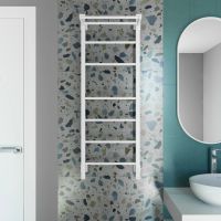 Полотенцесушитель электрический Grota Alto 430х1200 белый Alto 430х1200 RAL9016 EL — фото 6, Электрические полотенцесушители