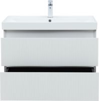Тумба под раковину Aquanet Альтера 80 белый матовый арт-00337156 — фото 6, Тумбы под раковину