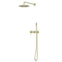 Товар: Душевая система ABBER Wasser Kreis 316 AF8118BG скрытого монтажа без излива, золото брашированное - фото 1 Душевая система ABBER Wasser Kreis 316 AF8118BG скрытого монтажа без излива, золото брашированное — фото 1, Встраиваемые душевые комплекты