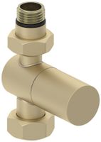 Вентиль Вентиль Сунержа прямой цилиндр (G 1/2" НР х G 3/4" НГ) Матовая шампань арт-022-1401-1234 — фото 3, Комплектующие для полотенцесушителей