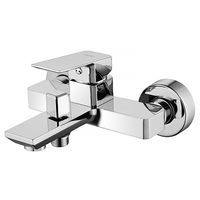 Смеситель для ванны и душа Azario HARDCORE с ручным душем, хром арт-AZ-VKM238277C — фото 1, Смеситель для ванны