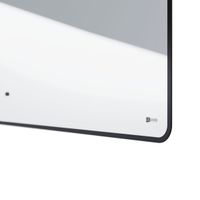 Зеркало Lemark MIOBLACK 50х80 см с интерьерной подсветкой, с подогревом арт-LM50ZM-black — фото 3, Зеркала в ванную комнату