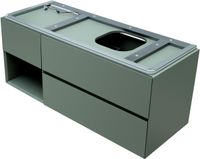 Товар: Тумба под раковину Allen Brau Infinity 120 1.21007.CGM R олива матовый - фото 8 Тумба под раковину Allen Brau Infinity 120 1.21007.CGM R олива матовый — фото 8, Тумбы под раковину