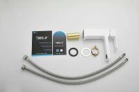 Смеситель для раковины BELZ , белый арт-B10658-8 — фото 12, Смесители для раковины