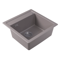 Мойка "Эстель" 510, грей FS 20.515.C0510.305 — фото 1, Кухонные мойки