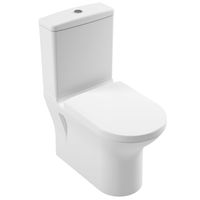 NITA Унитаз напольный компакт с функцией биде: NT02BM+6748+сливной+BetaSlim(унитаз, бачок, сливной,сиденье-микролифт) NT02SLBM — фото 1, Напольные унитазы