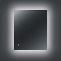 Зеркало с LED-подсветкой SIRIUS (50*60) /AQUA DE MARCO SIR50/60 — фото 10, Зеркала в ванную комнату