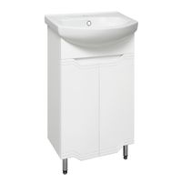 Тумба напольная Viktoria 50 с умывальником Элеганс 50 /AQUA DE MARCO 5050CVIC — фото 2, Тумбы с раковиной