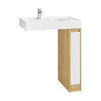 Фасад для тумбы ЛОНДРИ 20, 1шт., белый 1A275001LH010 — фото 1, Тумбы под раковину