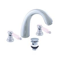 Товар: Смеситель Morava retro для умывальника, на три отверстия, донный клапан, MK533.5 - фото 1 Смеситель Morava retro для умывальника, на три отверстия, донный клапан, MK533.5 — фото 1, Смесители для раковины