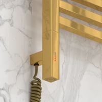 Товар: Полотенцесушитель электрический Сунержа Модус 3.1 800х500 МЭМ левый Золото 03-5900-8050 - фото 2 Полотенцесушитель электрический Сунержа Модус 3.1 800х500 МЭМ левый Золото 03-5900-8050 — фото 2, Электрические полотенцесушители