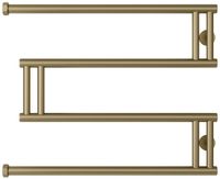 Полотенцесушитель водяной Сунержа High-Tech+ model "M" 500х650 Золотой шёлк арт-32-4050-5065 — фото 1, Водяные полотенцесушители