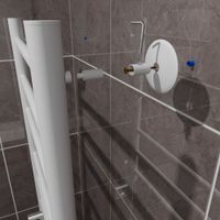 Полотенцесушитель электрический ВИД 10 610х400 правый, скр.монтаж, СНШ, белый матовый(RAL 9016), (Ferrum), Маргроид арт-10-6040-1049-9016R — фото 4, Электрические полотенцесушители