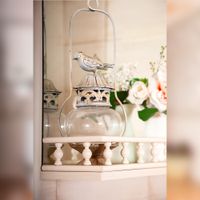 Зеркало с балюстрадой Бриклаер КАНТРИ 85, бежевый дуб прованс — фото 6, Зеркала в ванную комнату