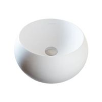 Товар: Раковина Palla круглая, белый матовый, MonteBianco арт-12033 - фото 4 Раковина Palla круглая, белый матовый, MonteBianco арт-12033 — фото 4, Раковины накладные