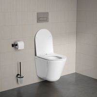 Товар: Унитаз подвесной безободковый IDDIS Ray (RAYRDSEi25) - фото 1 Унитаз подвесной безободковый IDDIS Ray (RAYRDSEi25) — фото 1, Подвесные унитазы