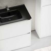 Тумба под раковину SANCOS Libra Floor напольная, 790х450х840, c двумя ящиками оснащенными доводчиками, белый глянец , арт. арт-LB80FW — фото 13, Тумбы под раковину