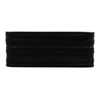 Раковина-чаша Azario 395х395х150 накладная, квадратная, черный матовый арт-AZ-2075-B-MB — фото 2, Раковины накладные