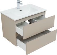 Товар: Тумба с раковиной Aquanet Вега 2.0 70 2 ящ. цв.бежевый (раковина Ирис) 00344755 - фото 12 Тумба с раковиной Aquanet Вега 2.0 70 2 ящ. цв.бежевый (раковина Ирис) 00344755 — фото 12, Тумбы с раковиной