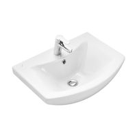 Раковина SANTEK Балтика 55 мебельная белый (WH501702) — фото 8, Раковины подвесные