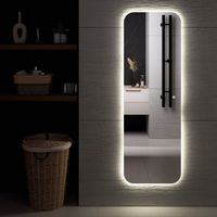 Зеркало с LED-подсветкой MILAN (50*150) /AQUA DE MARCO MIL50/150 — фото 3, Зеркала в ванную комнату