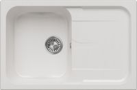 Кухонная мойка Polygran ALTO-780 мойка, цвет Белый хлопок арт-891357 — фото 3, Кухонные мойки