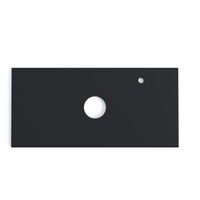 Столешница МДФ "ФЛАЙ-100 см" серая 501002 — фото 1, Столешницы под раковину