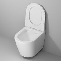 Товар: Унитаз подвесной Grossman Fly GR-4478MS (520х360х350) безободковый,белый матовый с тонкой крышкой,микролифт,1 место - фото 3 Унитаз подвесной Grossman Fly GR-4478MS (520х360х350) безободковый,белый матовый с тонкой крышкой,микролифт,1 место — фото 3, Подвесные унитазы