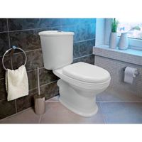 Унитаз-компакт AZARIO BENTY 660х400х770 напольный, в комплекте с сиденьем микролифт арт-AZ-237 — фото 5, Напольные унитазы